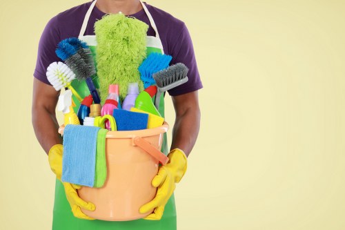 Professional end of tenancy cleaning in a Waterloo apartment kitchen