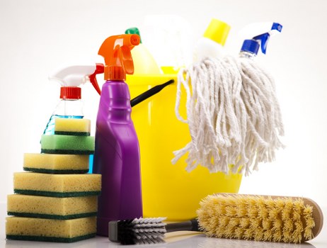 Organized cleaning schedule for homes and offices