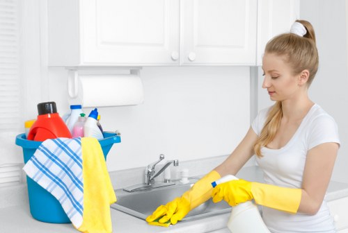 Waterloo cleaning service maintaining an organized office space